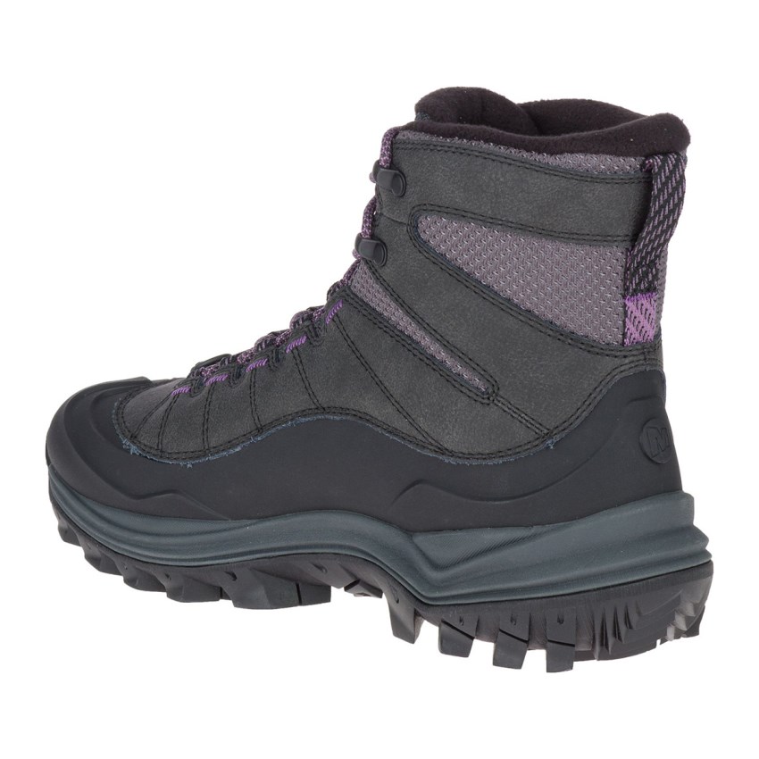 Bottes Merrell Thermo Chill Mid Shell Waterproof Noir Femme | S.T.BXHH